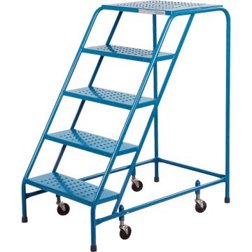 Rolling Step Ladder with Locking Step