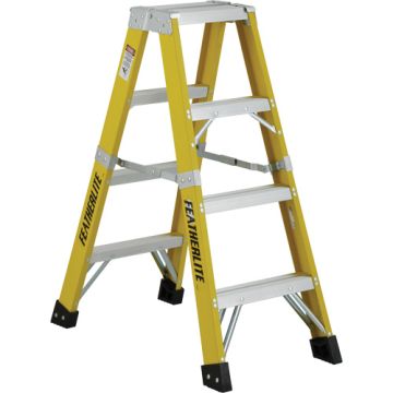 6600 Series Industrial Heavy-Duty 2-Way Stepladders