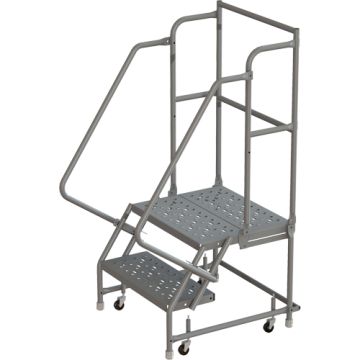 Deep Top Step Rolling Ladder