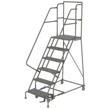 Deep Top Step Rolling Ladder