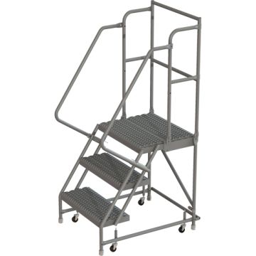 Deep Top Step Rolling Ladder