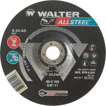 Allsteel Xtra™ Depressed Centre Grinding Wheel