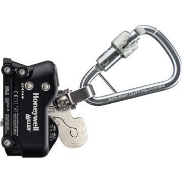 Glideloc System Fall Arrester, Self-Locking Carabiner, 5/16"/3/8" Rope Diameter