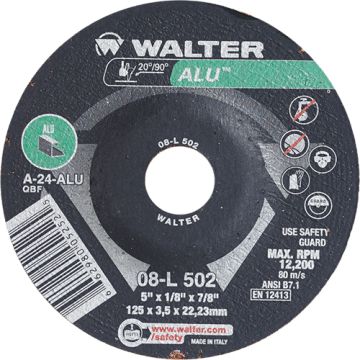 Depressed Centre Grinding Wheels - Aluminium Type 27