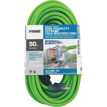 Neon Flex® High Visibility Extension Cord