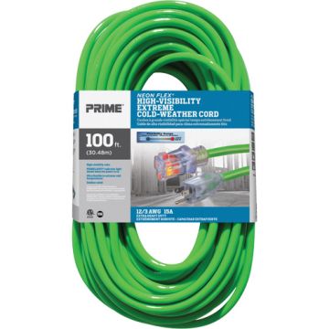 Neon Flex® High Visibility Extension Cord