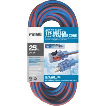 Arctic Blue™ TPE-Rubber Locking Extension Cord