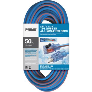 Arctic Blue™ TPE-Rubber Locking Extension Cord