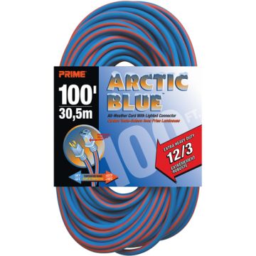 Arctic Blue™ TPE-Rubber Locking Extension Cord