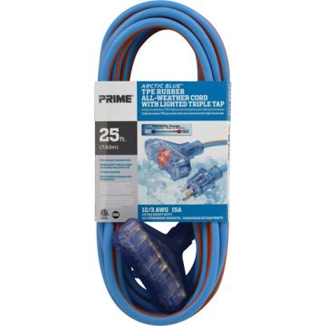 Arctic Blue™ TPE-Rubber Extension Cord