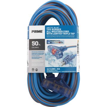 Arctic Blue™ TPE-Rubber Extension Cord