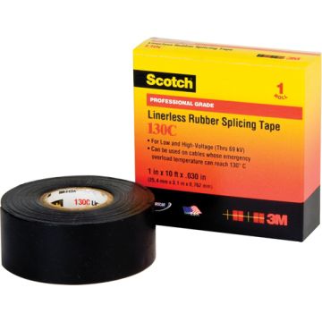 Scotch® Linerless Rubber Splicing Tape 130C