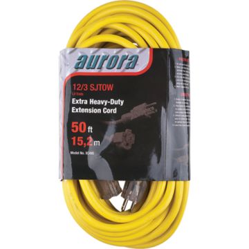 Vinyl Extension Cord with Light Indicator