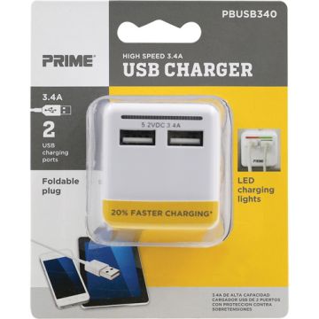 Prime® High-Speed USB Charger