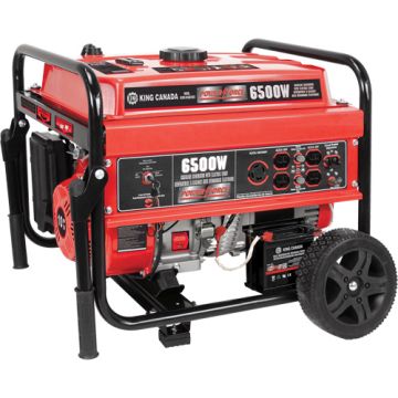 Electric Start Gas Generator with Wheel Kit