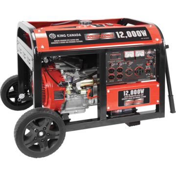 Electric Start Gas Generator with Wheel Kit