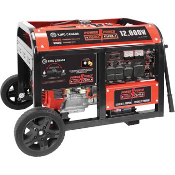 Gasoline/Propane Generator with Electric Start