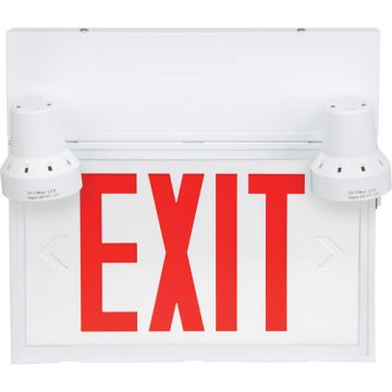 Exit Sign with Security Lights