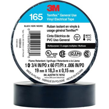 Temflex™ General Use Vinyl Electrical Tape 165