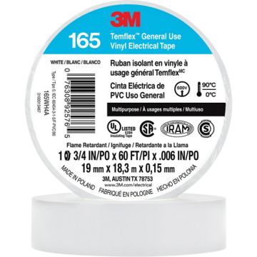 Temflex™ General Use Vinyl Electrical Tape 165